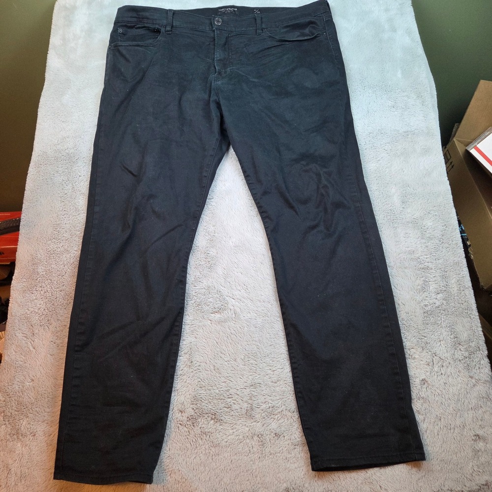 Lucky Brand 121 Slim Straight Pants Mens‎ 40/32 Black